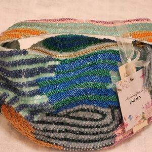 Colorful Beaded Women's Bag